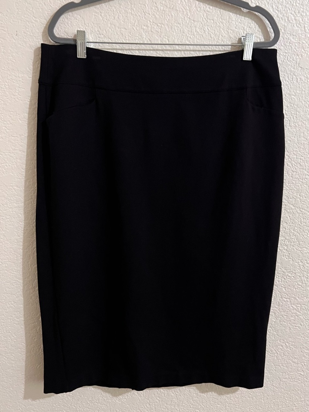 Ashley Stewart Black Pencil Skirt - Sleek Workwear*